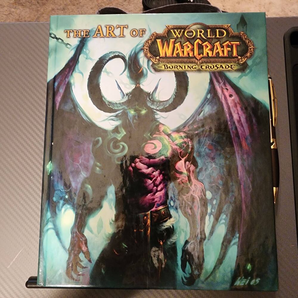 The Art of World of Warcraft: The Burning Crusade – Hardcover Art Boo